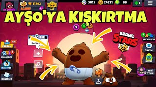 AYŞO'YA BÜYÜK KIŞKIRTMA, KAKA SPİKE ALDIM ÇILDIRDI! BRAWL STARS