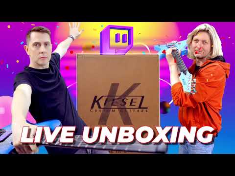 HUTCH GETS A NEW GUITAR - LIVE UNBOXING ⚠️ !polychrome !discord !schoolofmcrock