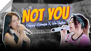 Happy Asmara ft Via Vallen - Not You | Alan Walker ( Live Royal Music)