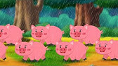 The Animals Went In Two Nursery Rhyme With Lyrics Youtube