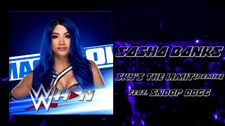 WWE: Sasha Banks - Sky's the Limit (Remix) feat. Snoop Dogg + AE (Arena Effect)