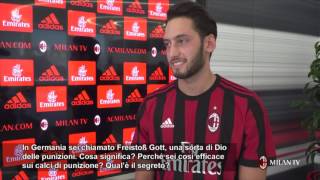 Calhanoglu to the red&black fans: 'We are going to have fun'