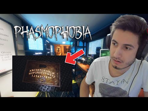 RUH ÇAĞIRMA TAHTASI KULLANDIK! (BİZİMLE KONUŞTU)👻 | PHASMOPHOBIA #6