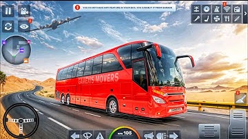 Bus Simulator Indonesia - Gameplay Part 1# Extreme Speed Bus Driver in Reny - Android Gameplay