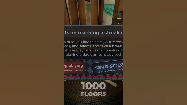 HITTING A 1000 FLOOR STREAK IN REGRETEVATOR!! #regretevator #roblox