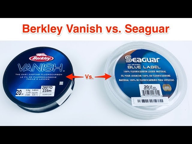 Berkley Vanish Fishing Line (250 yds) - Clear 10lb Fluorocarbon ***NEW***