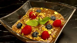 Banana Cocoa Pudding Recipe