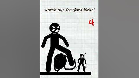 Draw 2 Save Man giant kick ||Level 264|| #shorts #mobilegame #tiktok #minecraft #sakura #androidgame