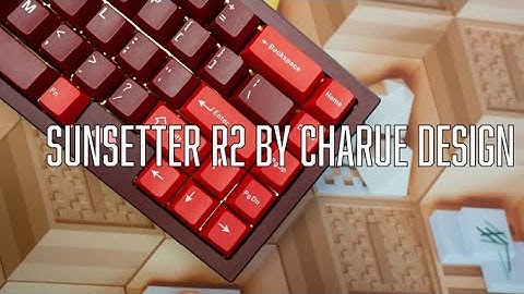 Sunsetter R2 Prototype by Charue Design with Banana Split Switches Sound Test