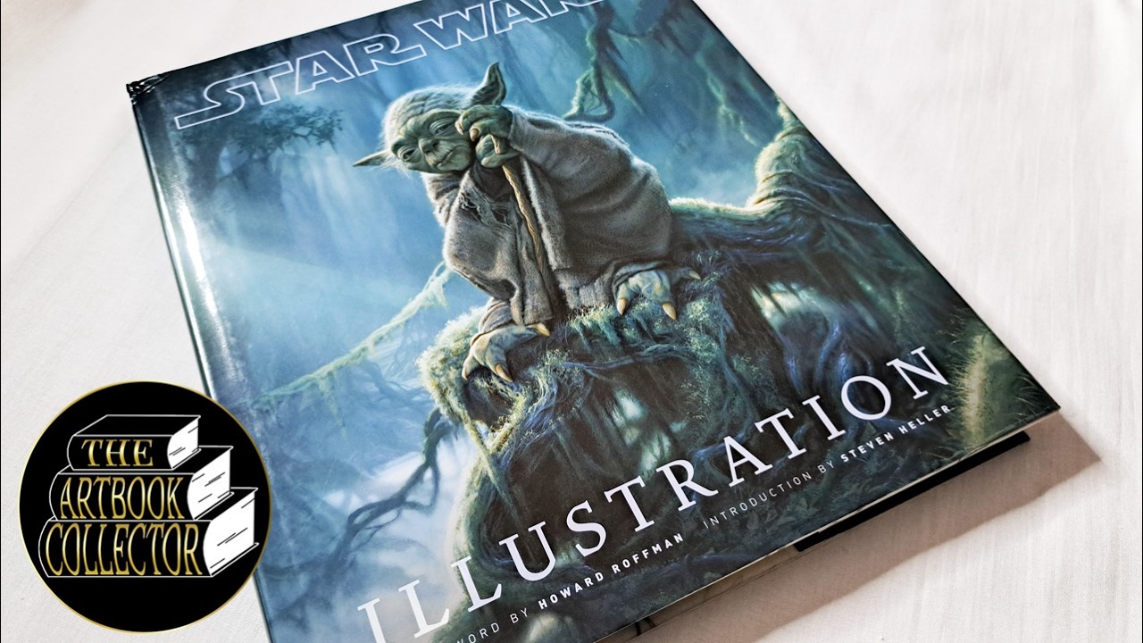 Star Wars Art: Illustration - Book Flip Through - YouTube