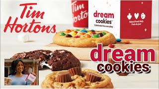 Introducing Tim Hortons Dream Cookies, a new elevated cookie experience at  Tims restaurants across Canada with three delicious flavours to try