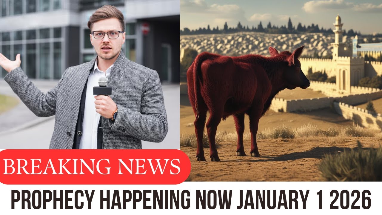 Red Heifer  Prophecy in Israel - January 1 2026 This Happened!