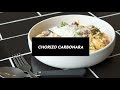 Chorizo carbonara with wholemeal spaghetti  delicious australia