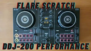 Flare Scratch - DDJ200 Performance // Short Scratch // FOR64