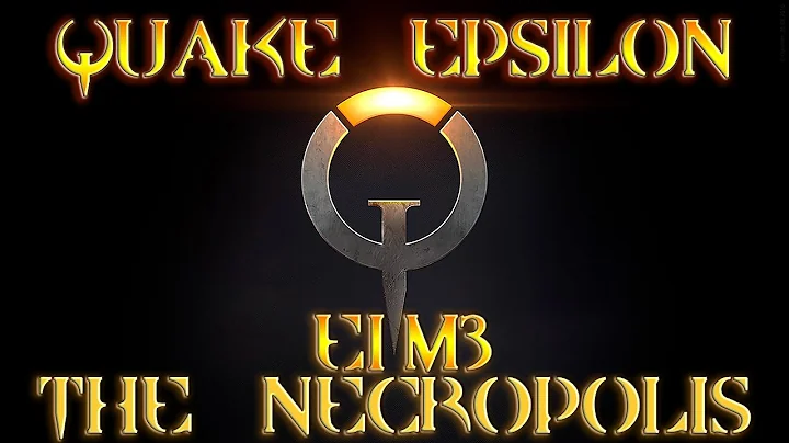Quake (Id Software) | E1M3 | The Necropolis | Guide/100% Secrets | 1440/60 | With Commentary.