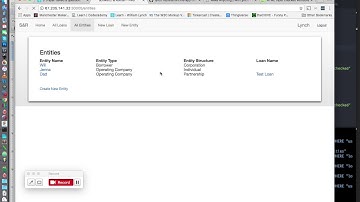 Sinatra App Walkthrough