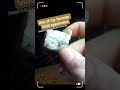 I found GOLD Rock in River once almost threw it 👀 😅 #shorts #myhobby