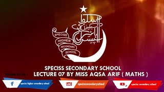 Maths Lecture 07 Cl Kg-I Miss Aqsa