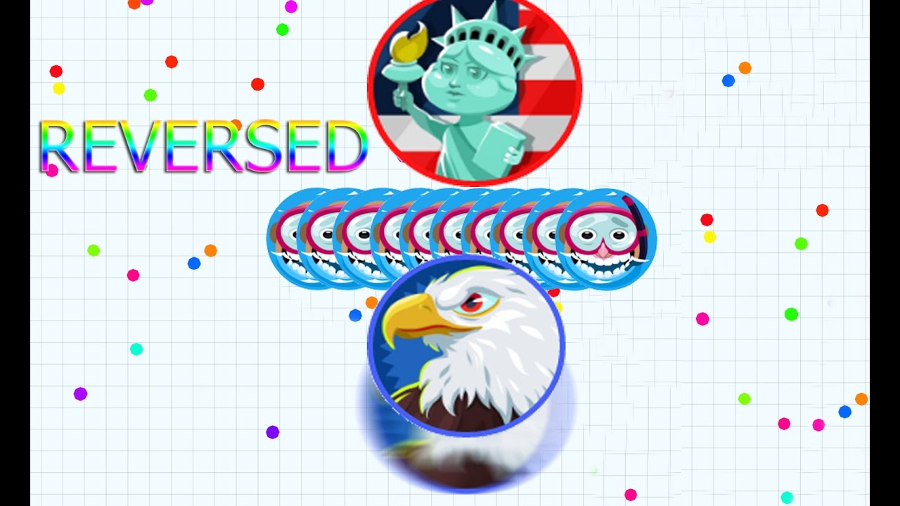 INSANE AGAR.IO REVERSE TRICKSPLIT !!