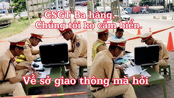 Controleer clip 3X Ba Hang, betrapt op overtredingen van de regels. Waardoor de bestuurder ontere...