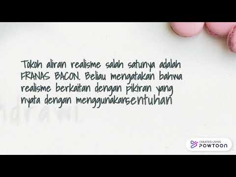 ALIRAN IDEALISME, REALISME