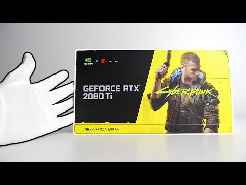 Unboxing CYBERPUNK 2077 Nvidia Graphics Card [Extremely Rare]