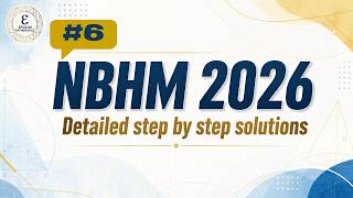 NBHM 2026 Que 6 Solution | MSc/PhD Exam | #nbhm #phd #csirnet #gate