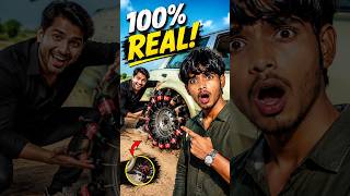 Coca-Cola Bottles Ko Tyre Me Lagaya 😱🚗 #shorts #facts #amazingfacts #cocacola #experiment