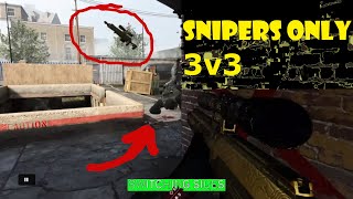 3v3 Snipers Only Gunfight Modern Warfare