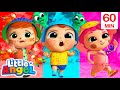 Family Vacation Jungle Park Little Angel Kids Songs Nursery Rhymes Colors For Kids