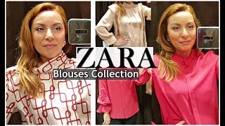 zara new collection blouses