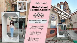 #AntiCovid Disinfectant Tunnel/Cubicle