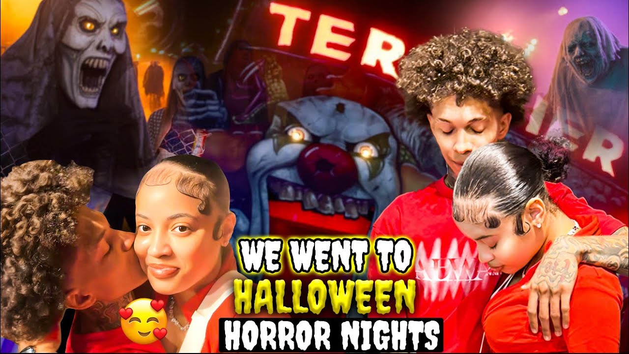 МЫ ХОДИЛИ НА ХОЛЛОУИНСКИЕ УЖАСЫ😱👻|МИНИ-ВЛОГ! 