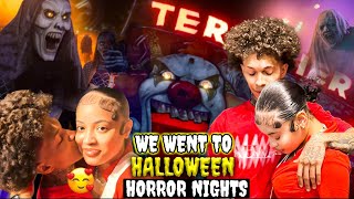 We Went To Holloween Horror Nightsmini Vlog