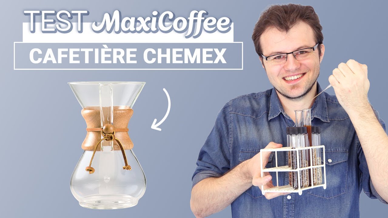 Chemex classique 3 tasses - Cafetières filtres et manuelles - Café Barista