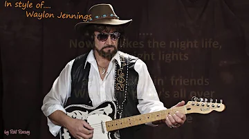 Waylon Jennings - Good Hearted Woman - Instrumental