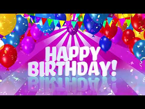 生日快樂!歡樂時刻:慶祝你的生日!| 生日快樂歌 - Happy Birthday To You 2025 #happybirthdaysong #youtubeshorts #birthday