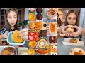 Chinese Mukbang : 🎂ASMR Eating Video ( Crepe Roll Cake, Lava Cake, Swiss Roll, Cream Cake, Ramen )