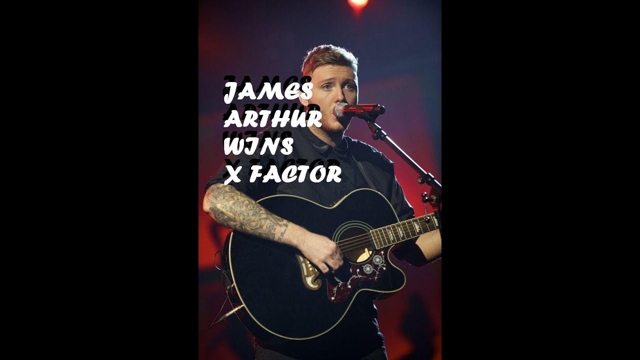 JAMES ARTHUR WINS X FACTOR 2012 - YouTube