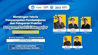 Bimbingan Teknis Penyampaian Pembelajaran dan Pelaporan Praktisi Program PM Angkatan 4 Tahun 2024