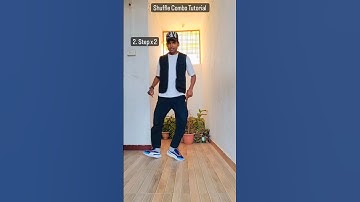SHUFFLE COMBO TUTORIAL #shorts #shuffletutorial #dancetutorial