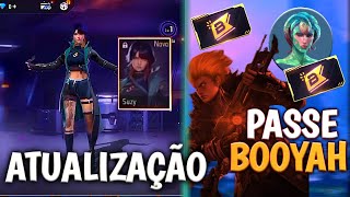 VAZOU!? PASSE BOOYAH DE SETEMBRO E OUTUBRO 2023, NOVA HABILIDADE, NOVIDADES  DA ATUALIZAÇÃO FREE FIRE 