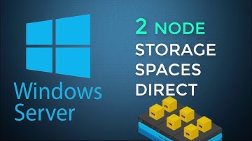 WINDOWS SERVER : 2 Node Storage Spaces Direct