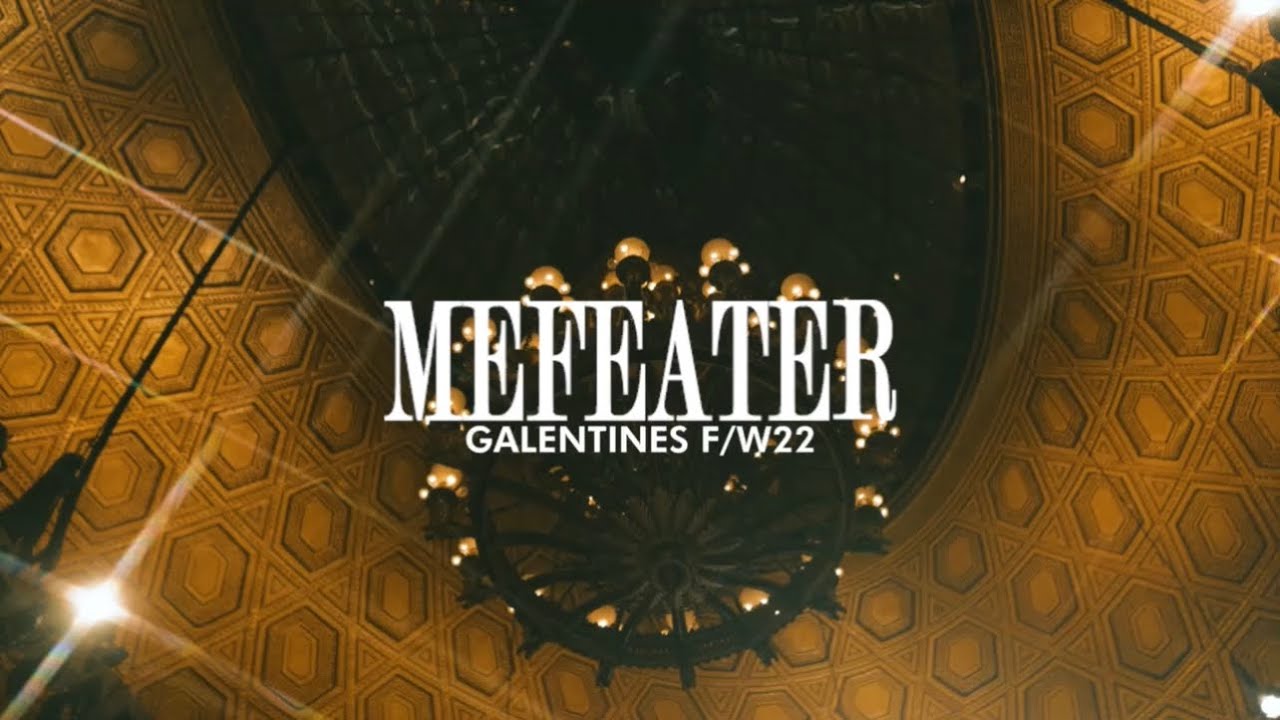 MEFEATER GALENTINES F/W 22 NYFW RUNWAY SHOW