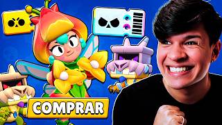 COMPREI e LIBEREI o BRAWL PASS da BONNIE e GRIFF!