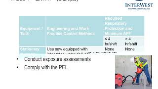 Respirable Crystalline Silica in Construction - Webinar