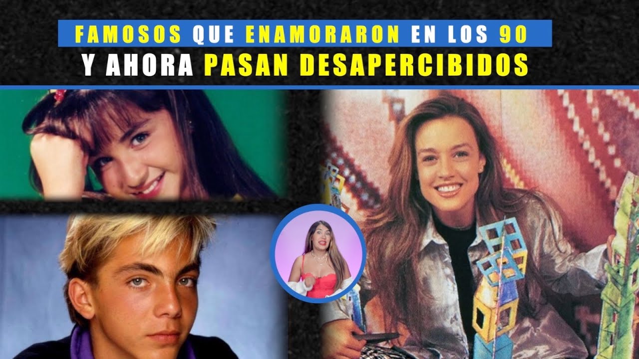 Previsualización de video para nota Famosos que enamoraron a sus fans en los 90s y ahora pasan desapercbidos
