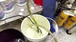 Cleaning caterpillar heat exchangers