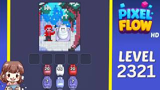 Pixel Flow Level 2321 Solution Walkthrough