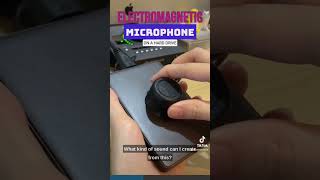 An electromagnetic microphone on HDD sounds like Orchestra tuning